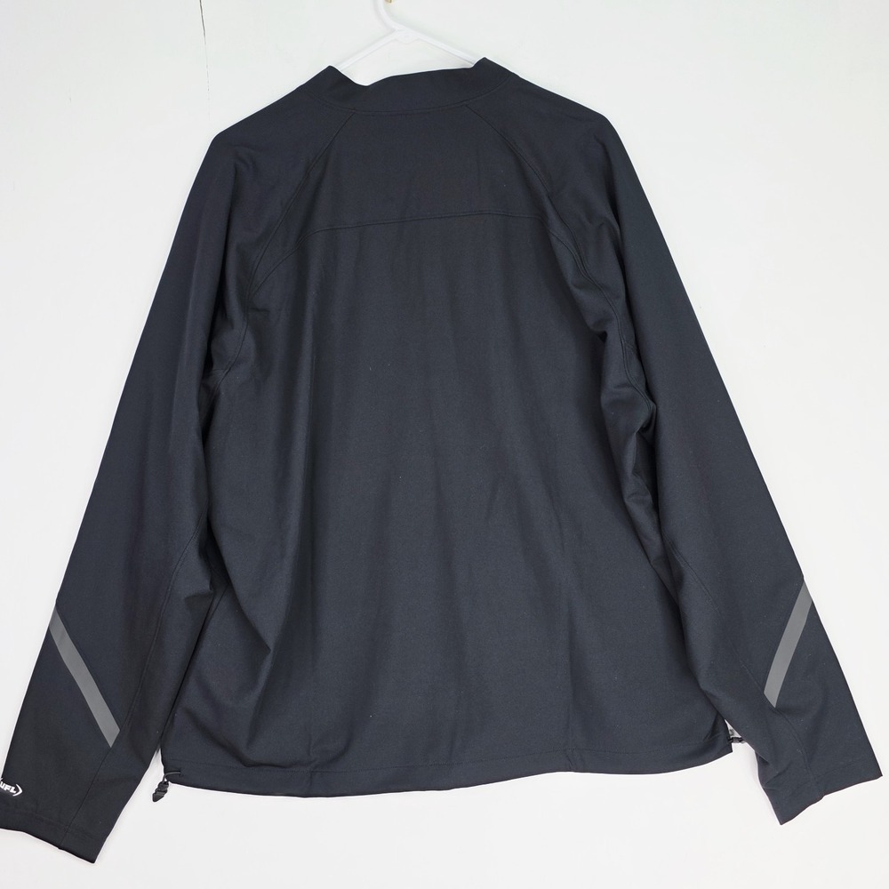 Under Armour Black UFL Men's XL Full Zip Jacket Windbreaker United Football Read - Picture 7 of 10